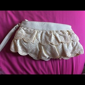 Beige Aldo hand held purse